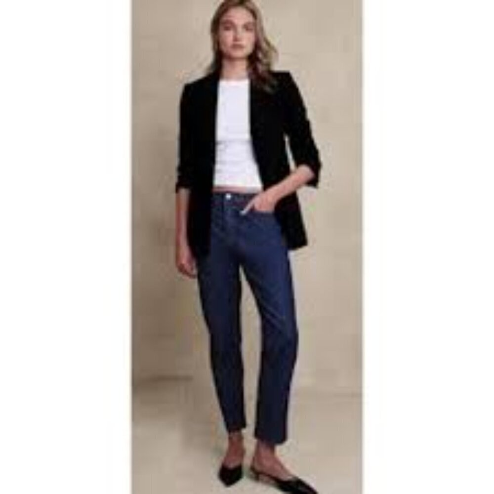 ✅ BANANA REPUBLIC FACTORY BEAU JEAN COLOR RINSE SIZE 28/6